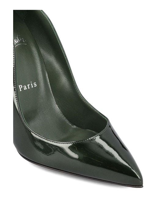 Christian Louboutin Black Pointed-toe Pumps