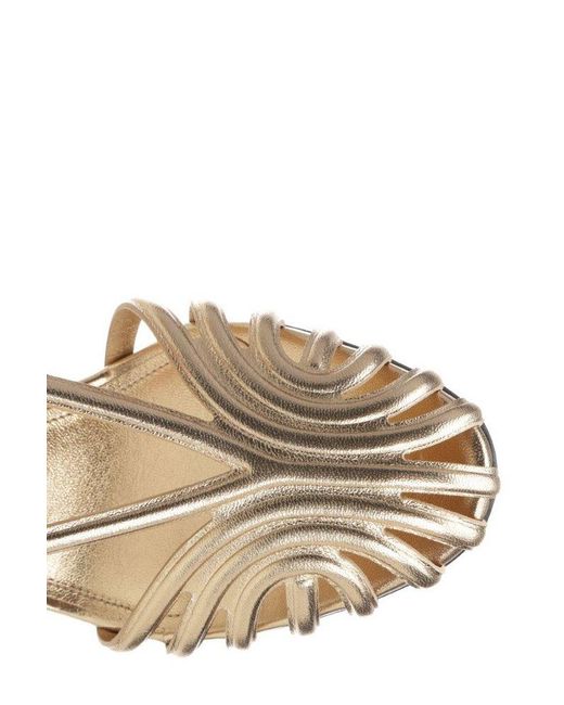 ALEVI Natural Alevi' Milano Marta Cage Heel Sandal