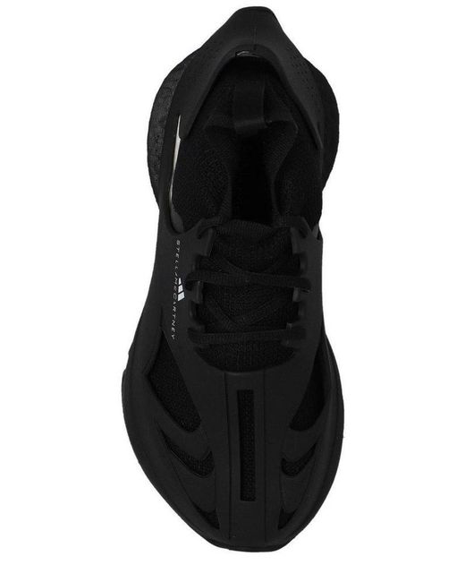 Adidas By Stella McCartney Black Sportswear Lace-Up Sneakers for men
