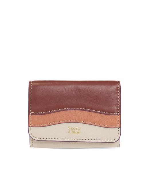 See By Chloé Multicolor 'layers' Wallet