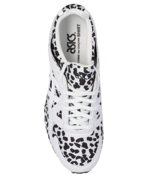 Asics White X Comme Des Garçons Shirt Gel-Lyte 5 Lace-Up Sneakers for men
