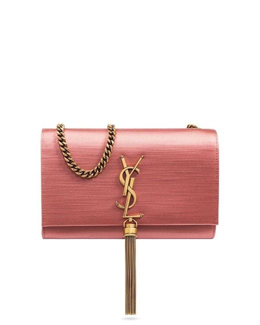 Saint Laurent Pink ‘Kate Small’ Shoulder Bag