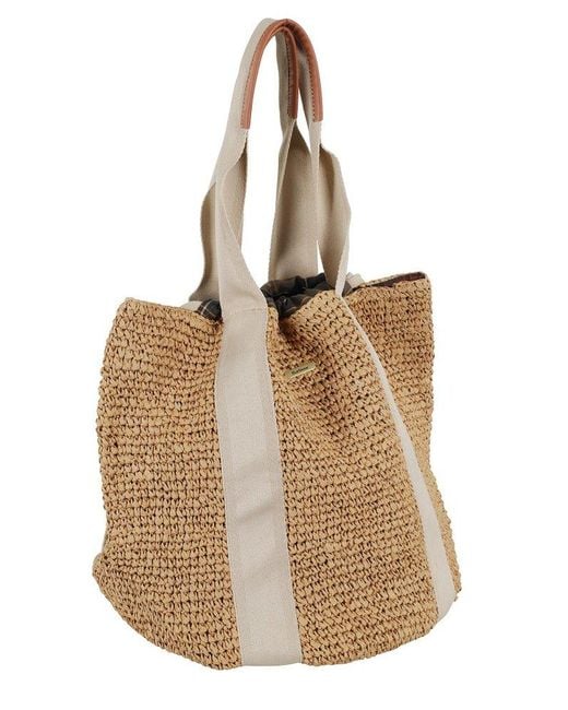 Barbour Natural Lily Beach Bag