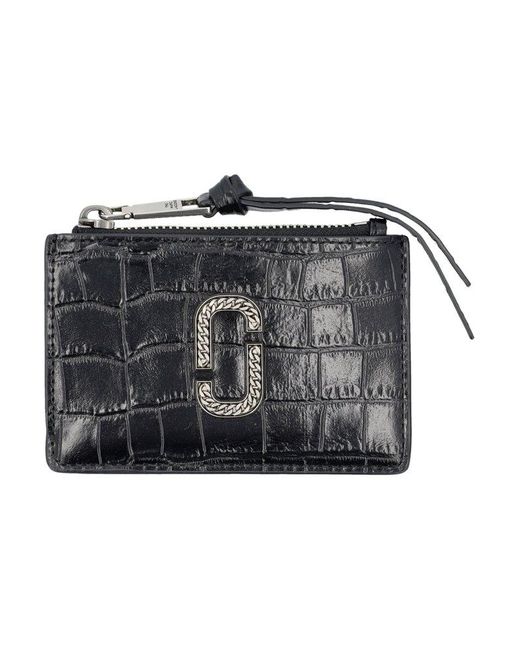 Marc Jacobs Leather The Snapshot Embossed Wallet in Black Lyst Australia