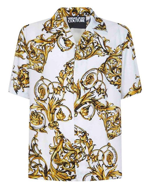 Versace Jeans White Garland Shirt for men