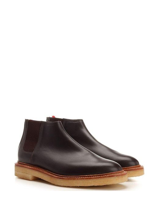 Thom Browne Brown Mid-top Chelsea Boots for men