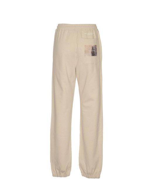 MSGM Natural Laced Track Pants