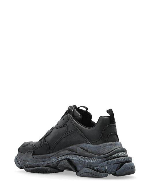 Balenciaga Black Triples S Sneakers