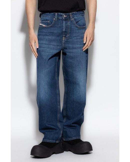 DIESEL Blue 2001 D-Macro Jeans for men