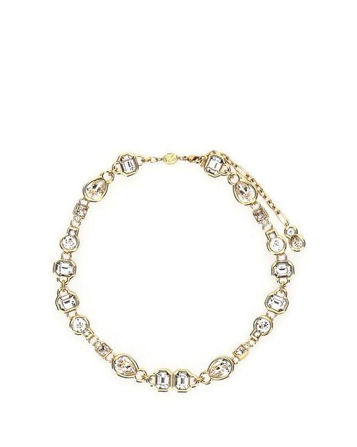 Swarovski Metallic Dextera Embellished Necklace
