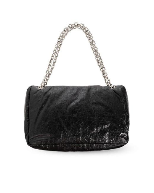 Balenciaga Black ‘Monaco Medium’ Shoulder Bag