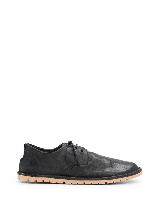 Marsèll Black Sancrispa Derby Shoes for men