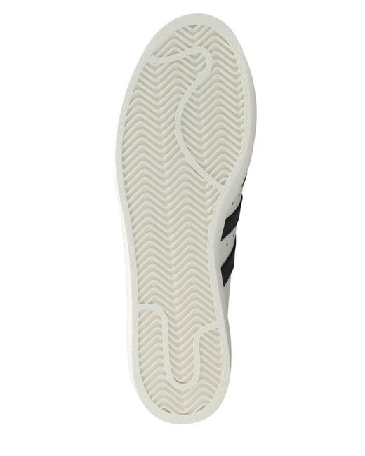 Adidas Originals White Superstar 82 Lace-up Sneakers