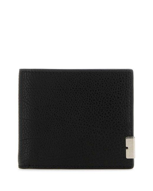 Burberry Black Leather Wallet, for men