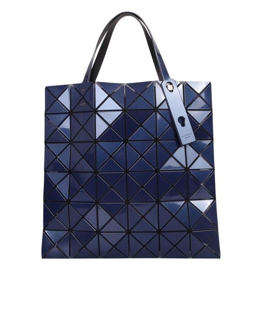 Bao Bao Issey Miyake Blue Lucent W Color Tote Bag