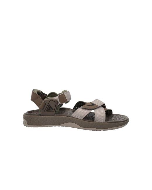 Nike Brown Acg Air Deschutz+ Sandals for men