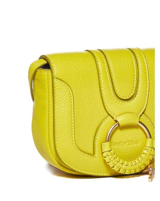 See By Chloé Leather Hana Mini Crossbody Bag in Yellow - Save 