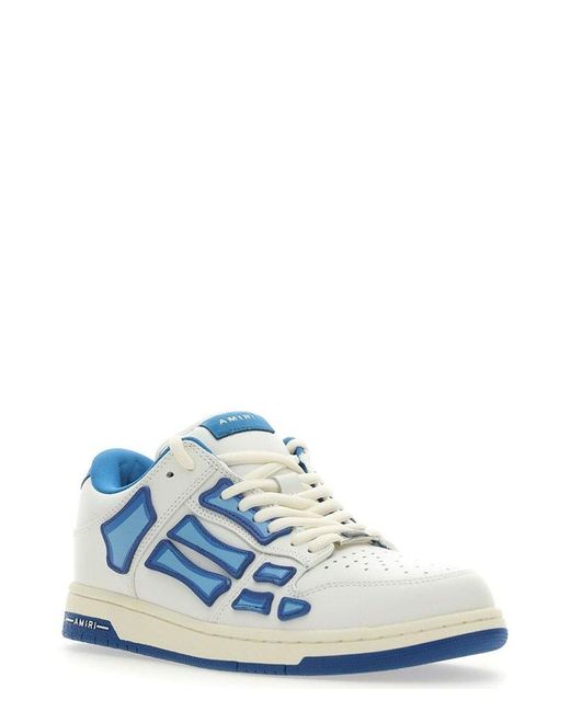 Amiri Skel Top Lace-up Sneakers in White for Men | Lyst