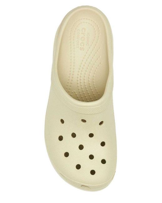 CROCSTM White Siren High-Heeled Clogs