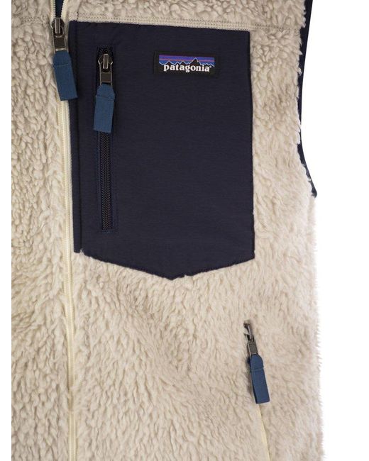 Patagonia Blue Classic Retro-X Vest for men