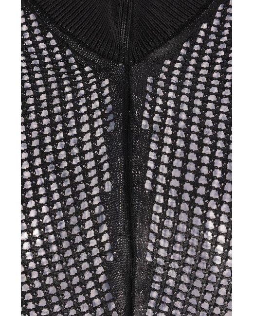 Junya Watanabe Black Bat Sleeved Oversized Sweater