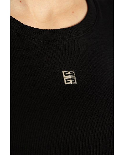 Givenchy Black T-shirt With Logo,