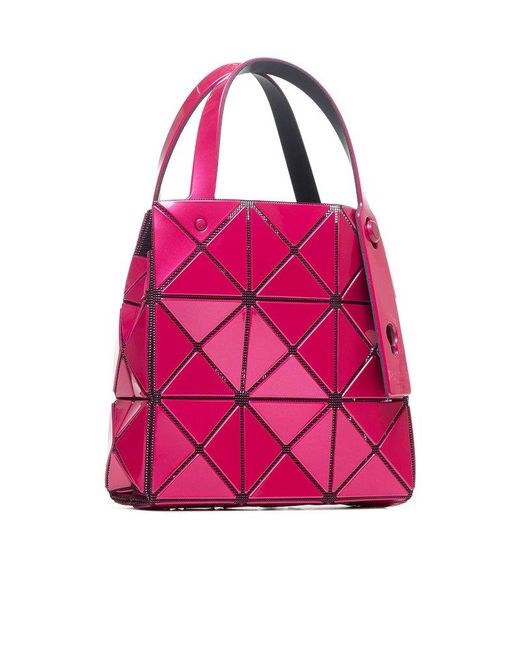 Issey Miyake Pink Carat Open Top Tote Bag