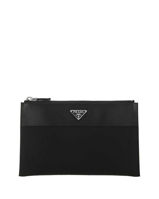 prada small nylon pouch