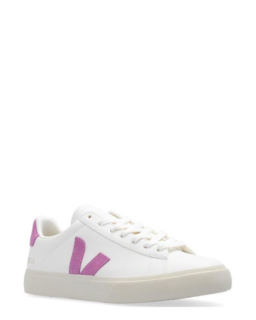 Veja White Campo Chromefree Low-top Sneakers