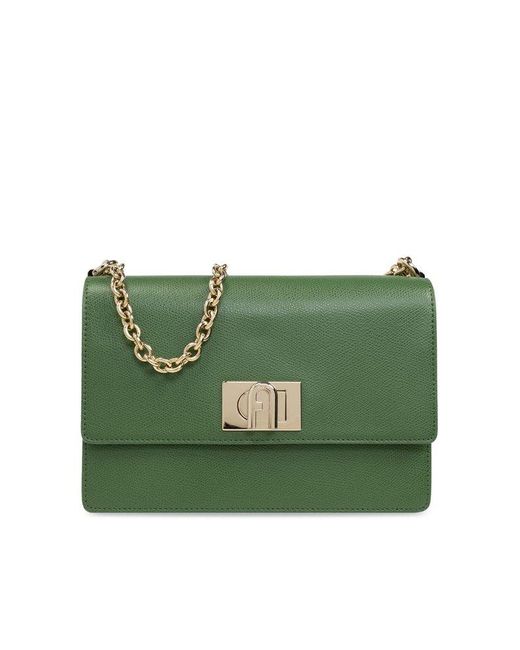 Furla Green '1927 Small' Shoulder Bag,