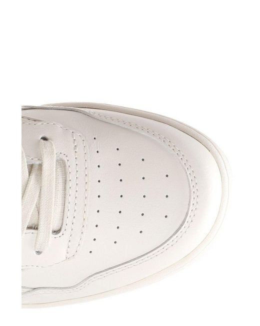 Reebok White Bb 4000 Ii Sneakers for men