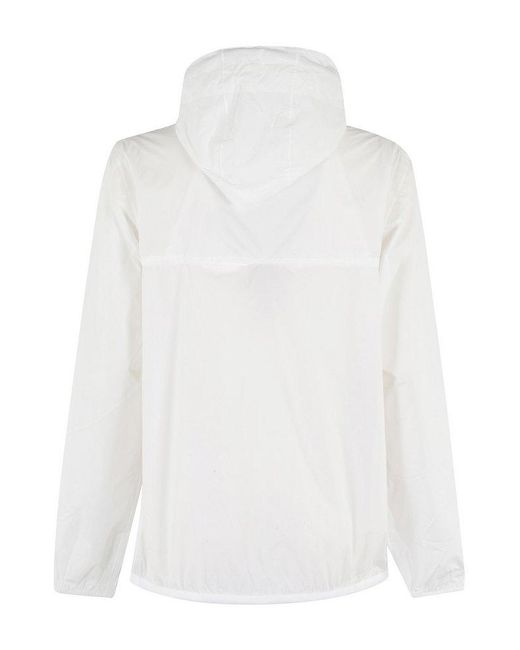 K-Way White Le Vrai 4.0 Claude Hooded Jacket for men