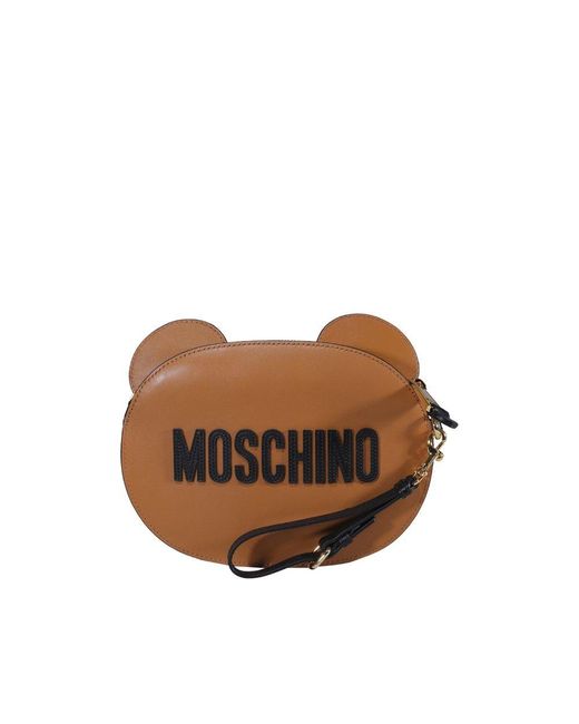 Moschino Teddy Bear Coin Purse in Brown | Lyst