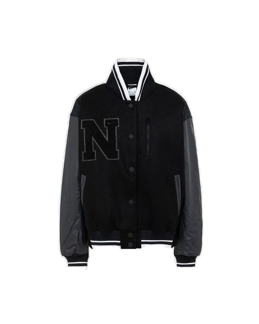 Nike Black College Jacket Fz5733-010