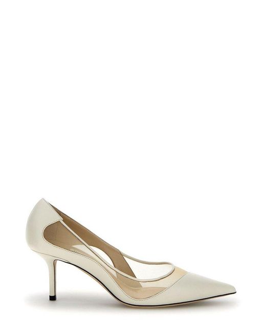 Jimmy Choo Latte Pumps in Metallic Lyst