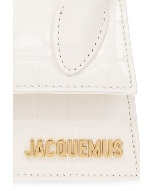 Jacquemus White Le Chiquito Leather Bag