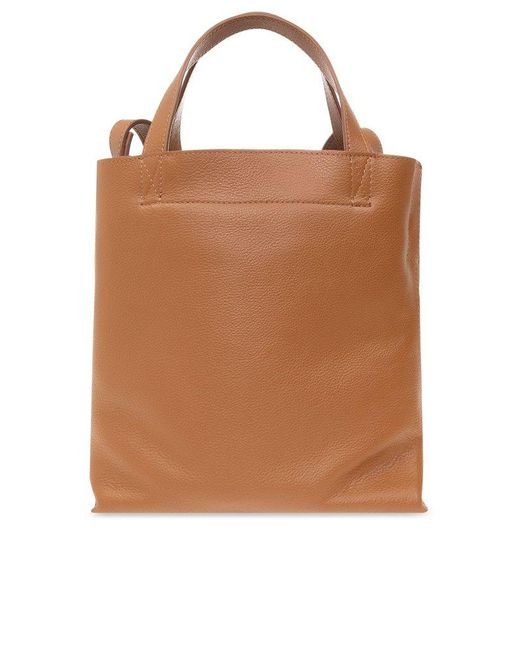 A.P.C. Cabas Maiko Tote Bag in Brown | Lyst UK