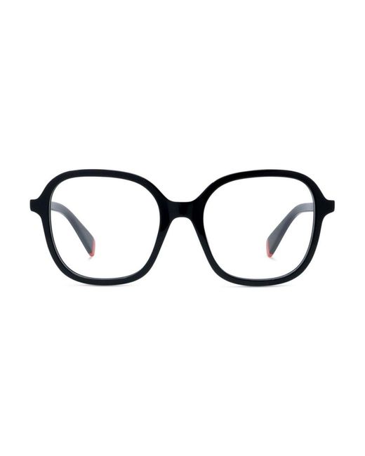 KENZO Black Square Frame Glasses for men