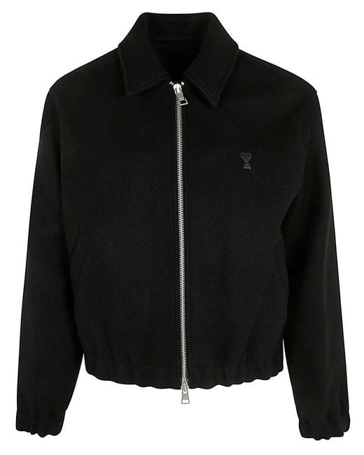 Ami Paris Coats & Jackets in Black for Men | Lyst Canada