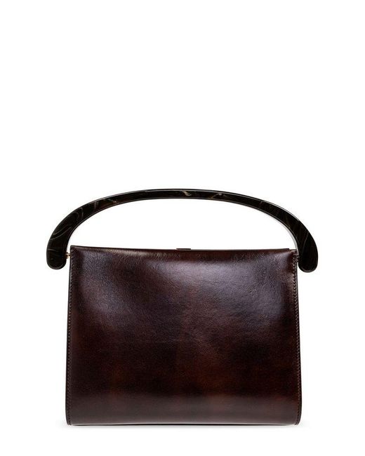 Dries Van Noten Black Solid Tote Bag