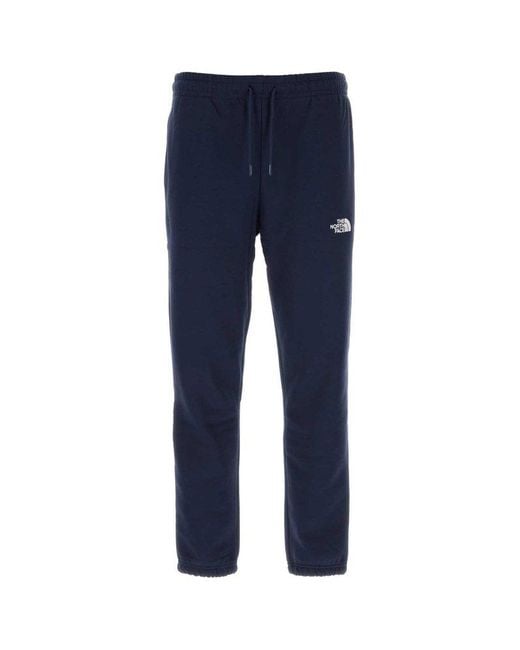 The North Face Blue Cotton Blend Joggers for men