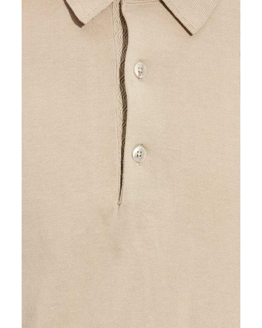 Tom Ford Natural Cotton Polo Shirt, for men