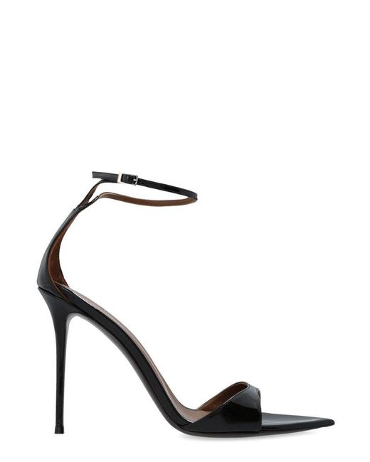 Giuseppe Zanotti Black Intriigo Strap Sandals