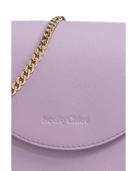 See By Chloé Purple 'mara Evening' Shoulder Bag,