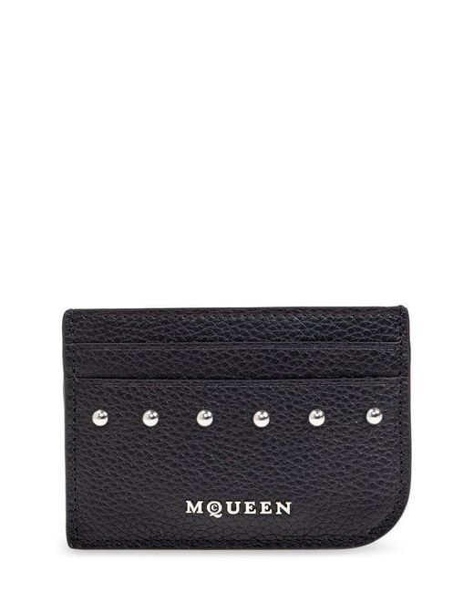 Alexander McQueen Alexander McQueen Studded leather card case