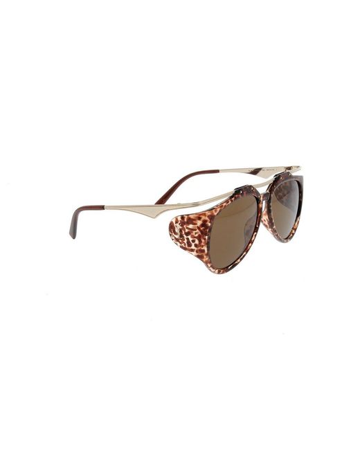 Saint Laurent Black Aviator-frame Sunglasses