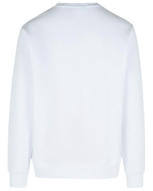 Polo Ralph Lauren White Polo Bear Fleece Sweatshirt for men