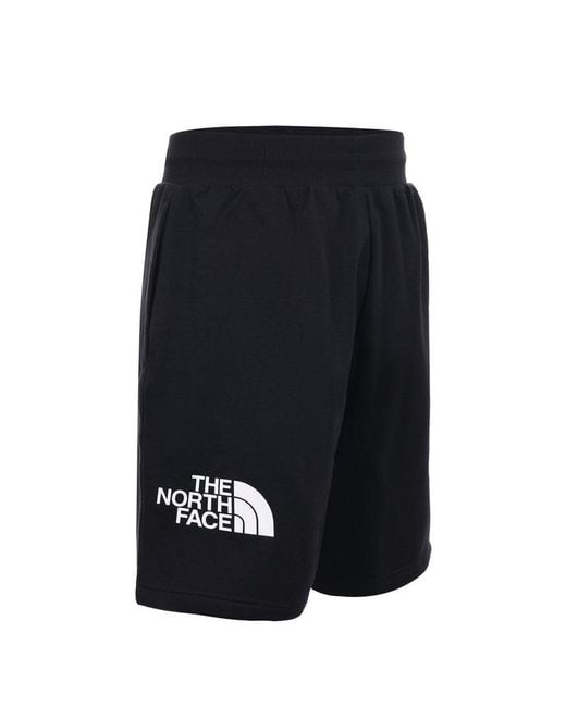 The North Face Black Easy Regular Shorts for men