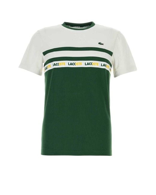 Lacoste polyester t shirt deals