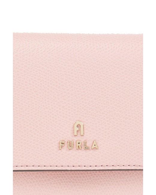 Furla Pink 'flow Medium' Wallet,